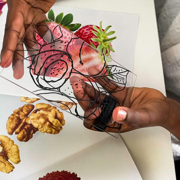 Vue de l’atelier « La couleur de nos souvenirs » par Maymouna Baradji – Crédits DR, 2026