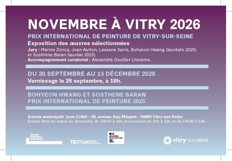 Novembre à Vitry 2026