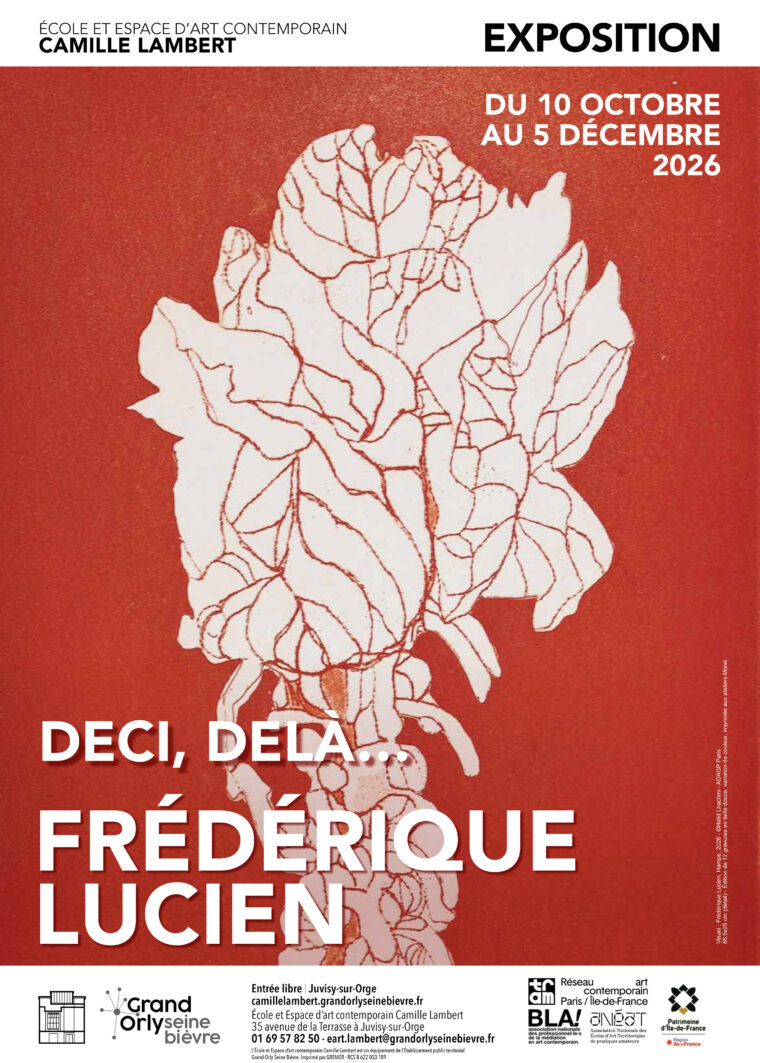 Frédérique Lucien, Hampe, 2026 ©Hafid Lhachmi - ADAGP Paris